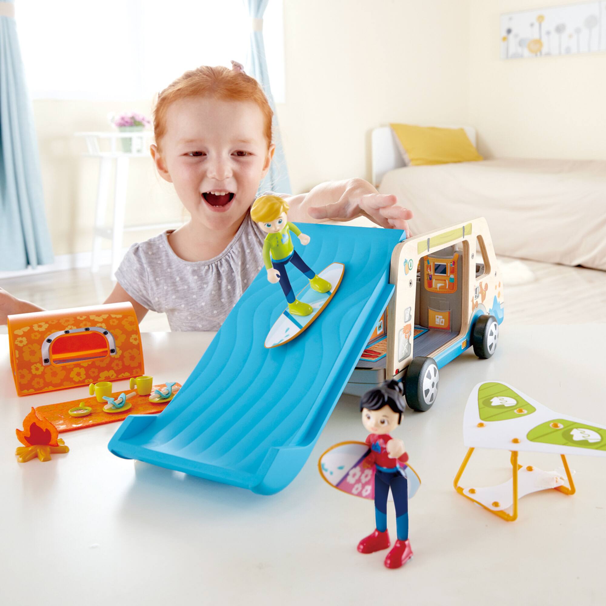 Hape Adventure Van Playset